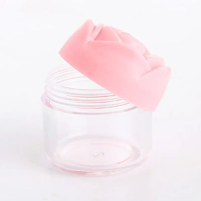 5Pcs 20g Clear Small Cream Jar with Rose Pattern Lid Empty Bottles Cosmetics Lotion Plastic Container Refillable Makeup Round St
5Pcs 20g Clear Small Cream Jar with Rose Pattern Lid Empty Bottles Cosmetics Lotion Plastic Container Refillable Makeup Round St