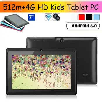 Tablet PC 7 inch HD 512M+4G Kids Children Pad Android 6.0 Quad Core 4000mAh WIFI Navigation Tab Touch screen
Tablet PC 7 inch HD 512M+4G Kids Children Pad Android 6.0 Quad Core 4000mAh WIFI Navigation Tab Touch screen