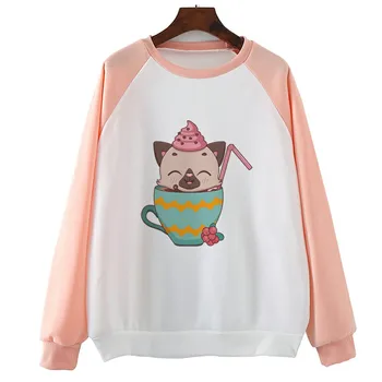 Delicious Catpuccino Cat Women Hoodies 100% Red Pink Streetwear Hip Hop Funny Hoody Tops Pullovers Clothes
Delicious Catpuccino Cat Women Hoodies 100% Red Pink Streetwear Hip Hop Funny Hoody Tops Pullovers Clothes