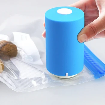 Kitchen Food Mini Vacuumizer Portable Small Household Handheld Compression Packaging Snack Bag Sealer
Kitchen Food Mini Vacuumizer Portable Small Household Handheld Compression Packaging Snack Bag Sealer