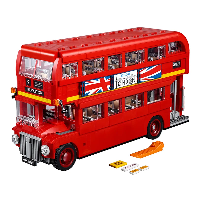 1266 1686pcs City Creator London Bus Building Block Bricks Toy Compatible Legoinglys 10258 21045 DIY Toy Children Birthday Gifts
1266 1686pcs City Creator London Bus Building Block Bricks Toy Compatible Legoinglys 10258 21045 DIY Toy Children Birthday Gifts