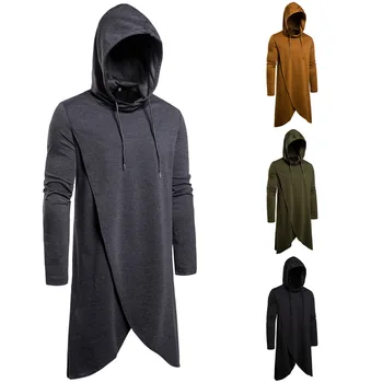 YW005 European Spring and Autumn Clothing Irregular Open Fork Cap Cover Middle and Long Clothing Hoodie Men
YW005 European Spring and Autumn Clothing Irregular Open Fork Cap Cover Middle and Long Clothing Hoodie Men