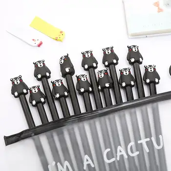 12Pcs/pack Korean Kuma Bear Animal Gel Pens Cute Kawaii School Office Stationery Pencil Case Bag Stationary Accessory Thing Kit
12Pcs/pack Korean Kuma Bear Animal Gel Pens Cute Kawaii School Office Stationery Pencil Case Bag Stationary Accessory Thing Kit
