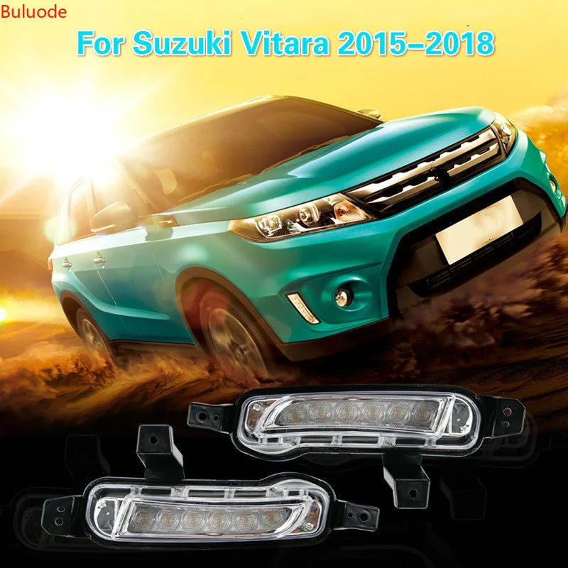 CSCSNL 1 set For Suzuki Vitara 2015 2016 2017 2018 12V ABS Fog Lamp DRL Daytime Running Light Car-styling Yellow turn signal
CSCSNL 1 set For Suzuki Vitara 2015 2016 2017 2018 12V ABS Fog Lamp DRL Daytime Running Light Car-styling Yellow turn signal