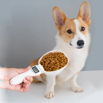 Intelligent Pet Feeder Cat Litter Dog Food Water High-end Grain Shovel Electronic Measuring Spoon Animals Accessories Supplies
Intelligent Pet Feeder Cat Litter Dog Food Water High-end Grain Shovel Electronic Measuring Spoon Animals Accessories Supplies