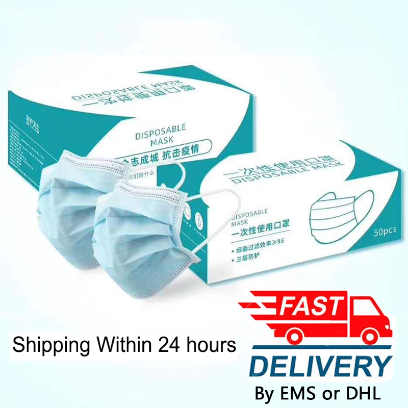 100pcs Disposable Masks 3-Layer Face Mouth Facial Protective Mask Level 95% Filtration Shipping Within 24 Hours Fast Delivery
100pcs Disposable Masks 3-Layer Face Mouth Facial Protective Mask Level 95% Filtration Shipping Within 24 Hours Fast Delivery