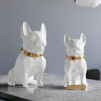 Nordic Bulldog Art Sculpture Dog Statue Resin Crafts Home Decoration Objects Ornament Animal Figurine Decor Wedding Gift WR12
Nordic Bulldog Art Sculpture Dog Statue Resin Crafts Home Decoration Objects Ornament Animal Figurine Decor Wedding Gift WR12