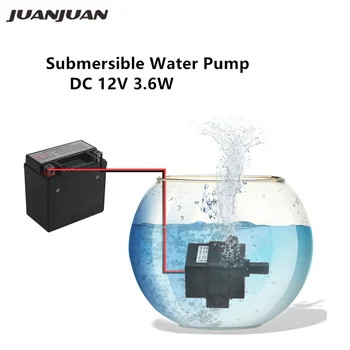 DC 12V Submersible Water Pump Mini Electric Flow Rate 3.6W 240L/H Waterproof Brushless Pump For Garden Goldfish Bowl 40%off
DC 12V Submersible Water Pump Mini Electric Flow Rate 3.6W 240L/H Waterproof Brushless Pump For Garden Goldfish Bowl 40%off