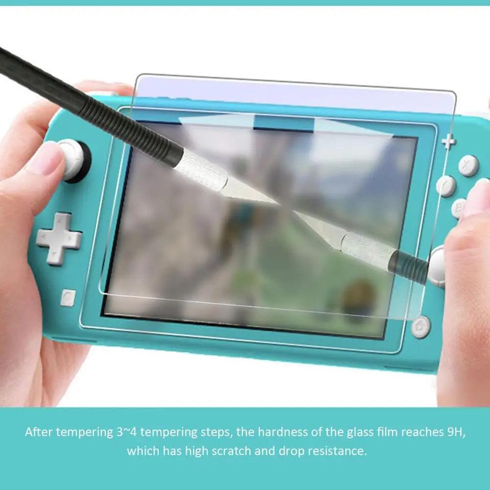 

Tempered Glass Screen Protector for Nintendo Switch Protective Film Cover for Switch Lite NS Accessories