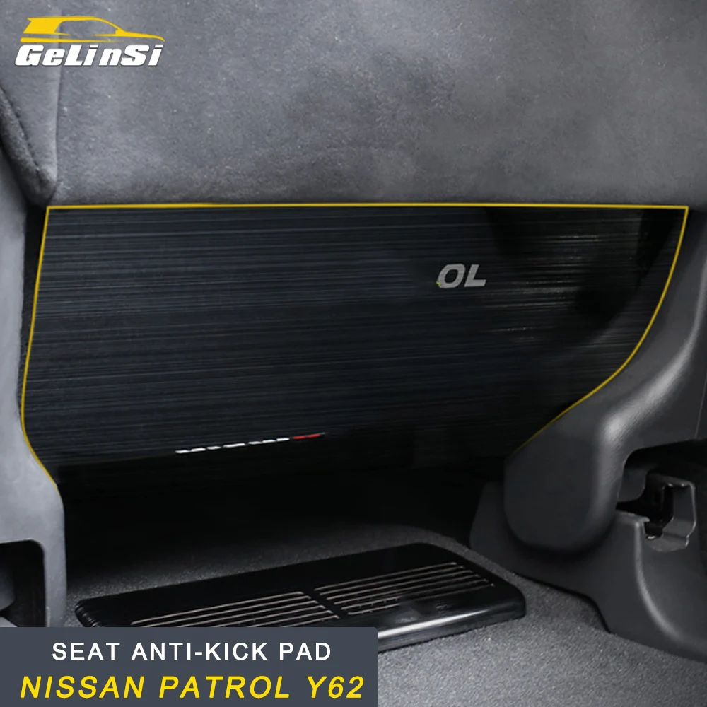 GELINSI Care Seat Back Protector Cover Auto Anti-Kick Mat Pad Interior Accessories for Nissan Patrol Y62 Car
GELINSI Care Seat Back Protector Cover Auto Anti-Kick Mat Pad Interior Accessories for Nissan Patrol Y62 Car