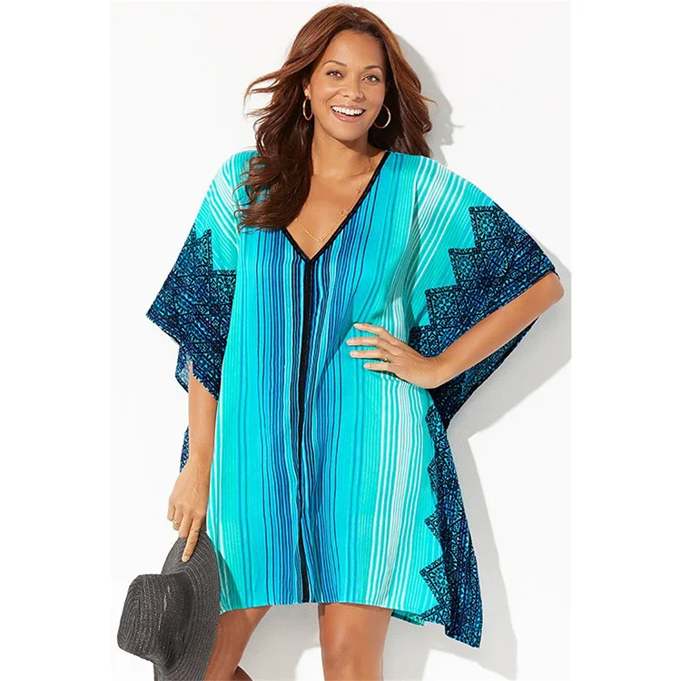 Women Printed Beach Cover Up Summer Swimsuit Bikini Chiffon Cover Up Short Beach Dress Bathing Suit Loose Swimwear Swimming Tops
Women Printed Beach Cover Up Summer Swimsuit Bikini Chiffon Cover Up Short Beach Dress Bathing Suit Loose Swimwear Swimming Tops