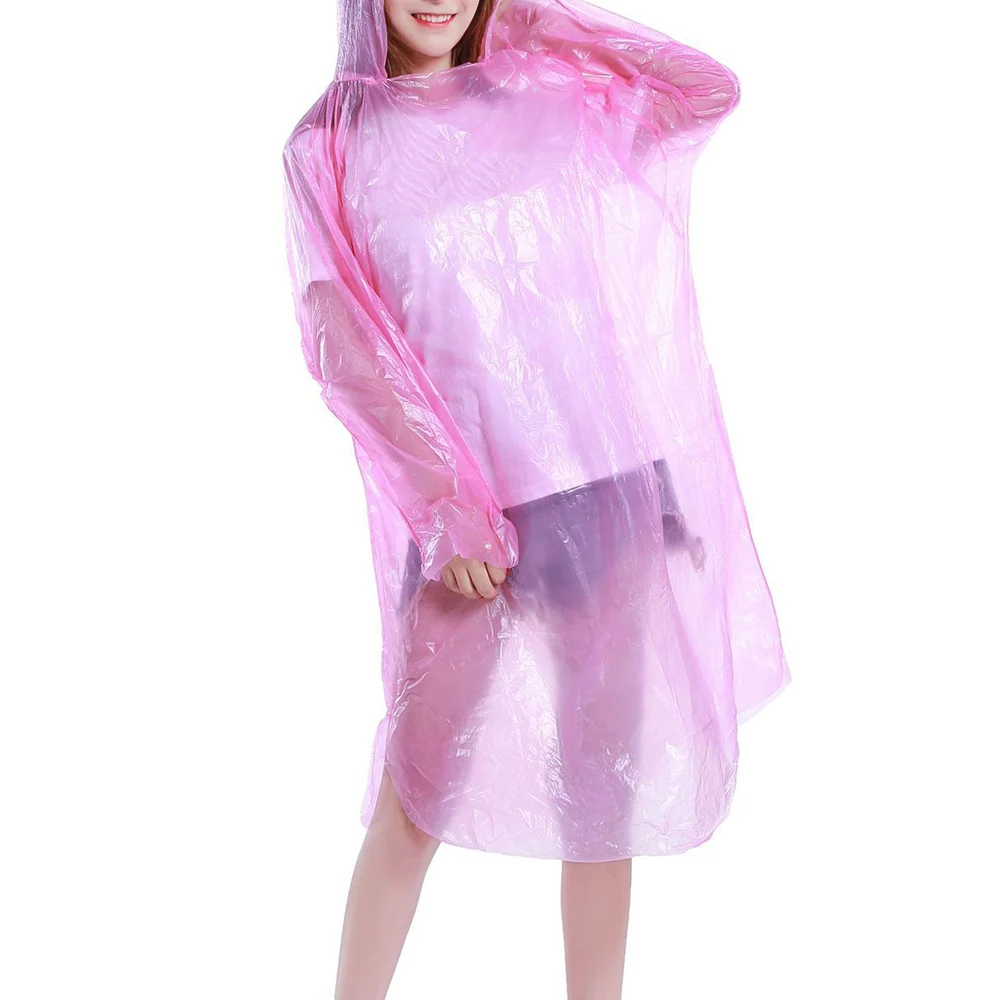 Disposable Rainwear Adult Hedging Emergency Waterproof Cover Poncho Travel Camping Coat Protective Suit Hiking Cover Raincoat
Disposable Rainwear Adult Hedging Emergency Waterproof Cover Poncho Travel Camping Coat Protective Suit Hiking Cover Raincoat