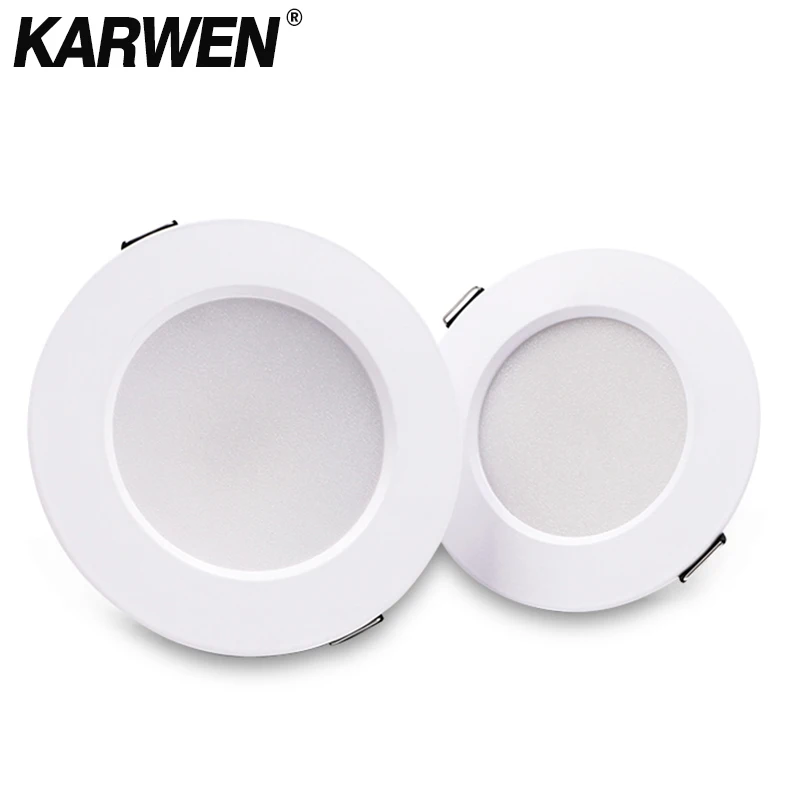 KARWEN LED Downlight 5W 7W 9W 12W 15W white body Ceiling light Cold Warm white led light AC 220V 230V 240V for Living room
KARWEN LED Downlight 5W 7W 9W 12W 15W white body Ceiling light Cold Warm white led light AC 220V 230V 240V for Living room
