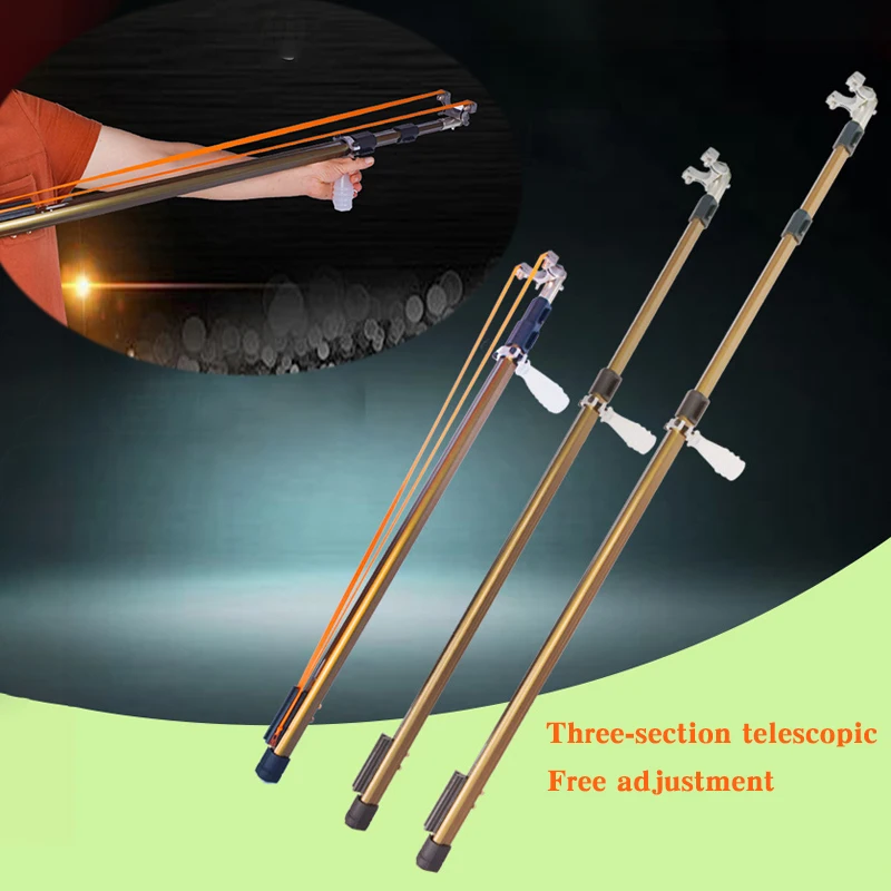 Telescopic Slingshot Set with Laser Flashlight Fish Wheel Metal Material Three-section Long Rod Powerful for Outdoor Hunting
Telescopic Slingshot Set with Laser Flashlight Fish Wheel Metal Material Three-section Long Rod Powerful for Outdoor Hunting
