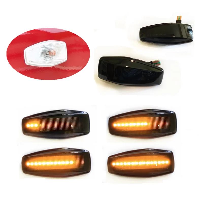 Suitable for Hyundai Coupe GK 02-09 Trajet FO 04-08 Matrix FC 01-10 Smoke Black Dynamic LED Indicator Side Marker Signal Light
Suitable for Hyundai Coupe GK 02-09 Trajet FO 04-08 Matrix FC 01-10 Smoke Black Dynamic LED Indicator Side Marker Signal Light