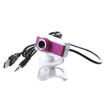 USB 2.0 HD Webcam Camera 1080P With miniphone for Computer Desktop PC Laptop Rose
USB 2.0 HD Webcam Camera 1080P With miniphone for Computer Desktop PC Laptop Rose