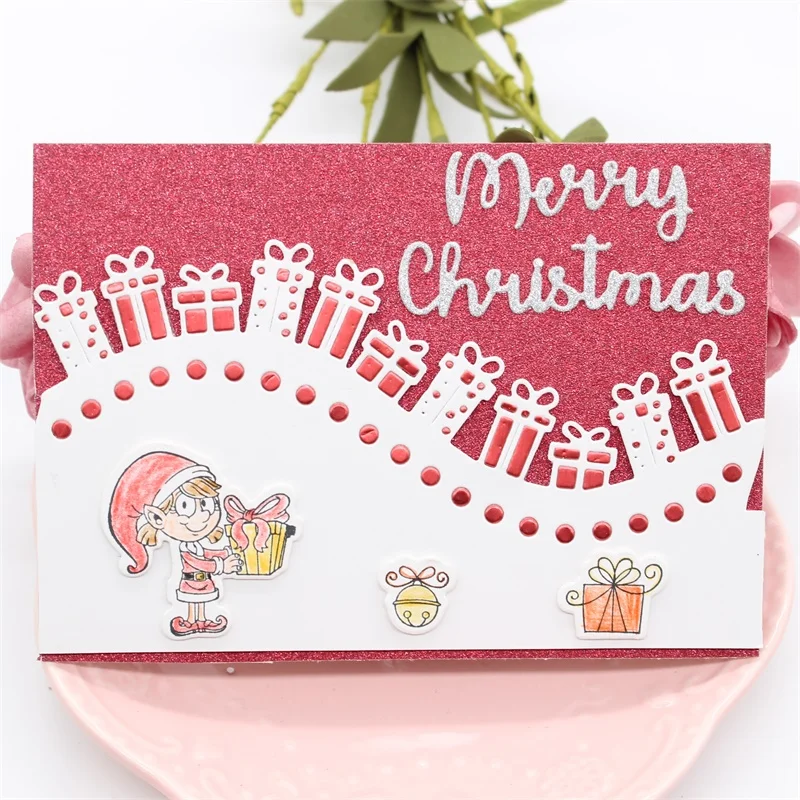 ZFPARTY Christmas Gift Border Metal Cutting Dies Stencils for Scrapbooking/photo album Decorative Embossing Paper Cards
ZFPARTY Christmas Gift Border Metal Cutting Dies Stencils for Scrapbooking/photo album Decorative Embossing Paper Cards