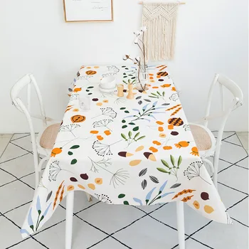 DUNXDECO Tablecloth Party Table Cover Fabric Nordic Vegetables Series Bean Pod Flora Print Modern Simple Natural Desk Textile
DUNXDECO Tablecloth Party Table Cover Fabric Nordic Vegetables Series Bean Pod Flora Print Modern Simple Natural Desk Textile