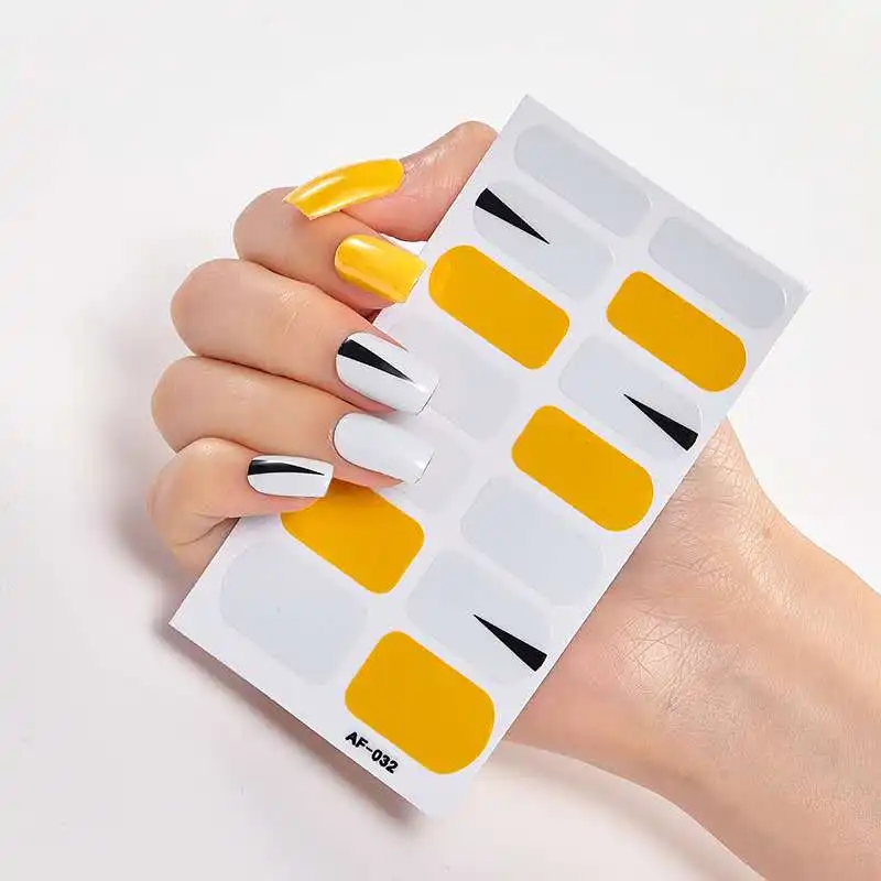 14 Tips Nail Sticker Decals False Nail Tips Water Proof Design Manicure Tips Decoration Gel Painting Decals Stickers 
14 Tips Nail Sticker Decals False Nail Tips Water Proof Design Manicure Tips Decoration Gel Painting Decals Stickers