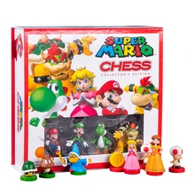 32pcs/Set Super Mario Chess Classic Game Mario Luigi Bros PVC Action Figures Toys Yoshi Peach Bowser Koopa Chess Game Dolls Gift
32pcs/Set Super Mario Chess Classic Game Mario Luigi Bros PVC Action Figures Toys Yoshi Peach Bowser Koopa Chess Game Dolls Gift