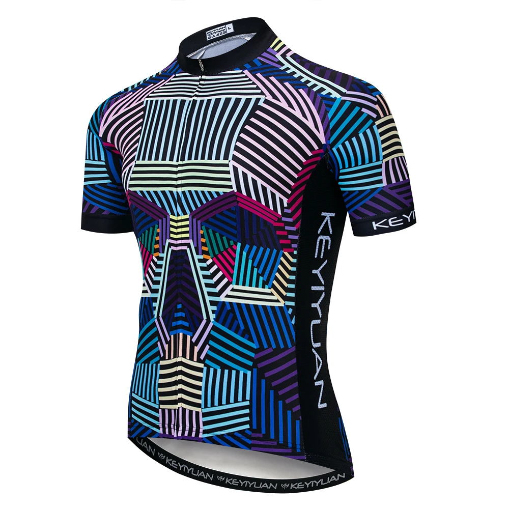 KEYIYUAN Men's Short Sleeve Cycling Jersey Bicycle Clothes Summer Road MTB Wear Camiseta Ciclismo Masculino Maillot Cyclisme
KEYIYUAN Men's Short Sleeve Cycling Jersey Bicycle Clothes Summer Road MTB Wear Camiseta Ciclismo Masculino Maillot Cyclisme
