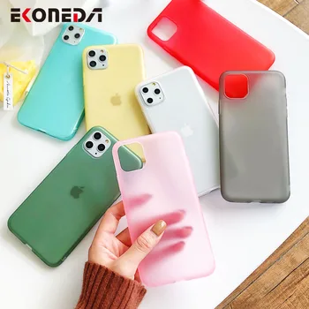 EKONEDA Candy Colors Silicone Case For iPhone 11 Pro Max X XS Max XR Case Matte Transparent Plain Case For iPhone 7 6 6S 8 Plus
EKONEDA Candy Colors Silicone Case For iPhone 11 Pro Max X XS Max XR Case Matte Transparent Plain Case For iPhone 7 6 6S 8 Plus