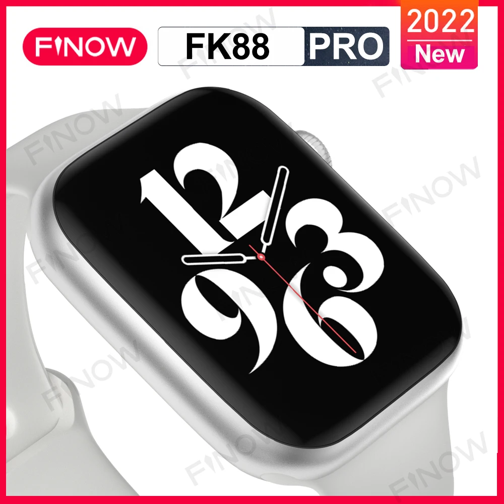 Finow 2022 Smart Watch FK88 Pro IWO 14 Series 6 Relogio Best Smartwatch for Man Wireless Charge Custom Face PK M36plus | Электроника