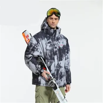 Thickened Thermal Ski Jacket Polyester Down Jacket Waterproof Windproof Ski Jacket Man Winter Outdoor Double Veneer Ski Jacket
Thickened Thermal Ski Jacket Polyester Down Jacket Waterproof Windproof Ski Jacket Man Winter Outdoor Double Veneer Ski Jacket