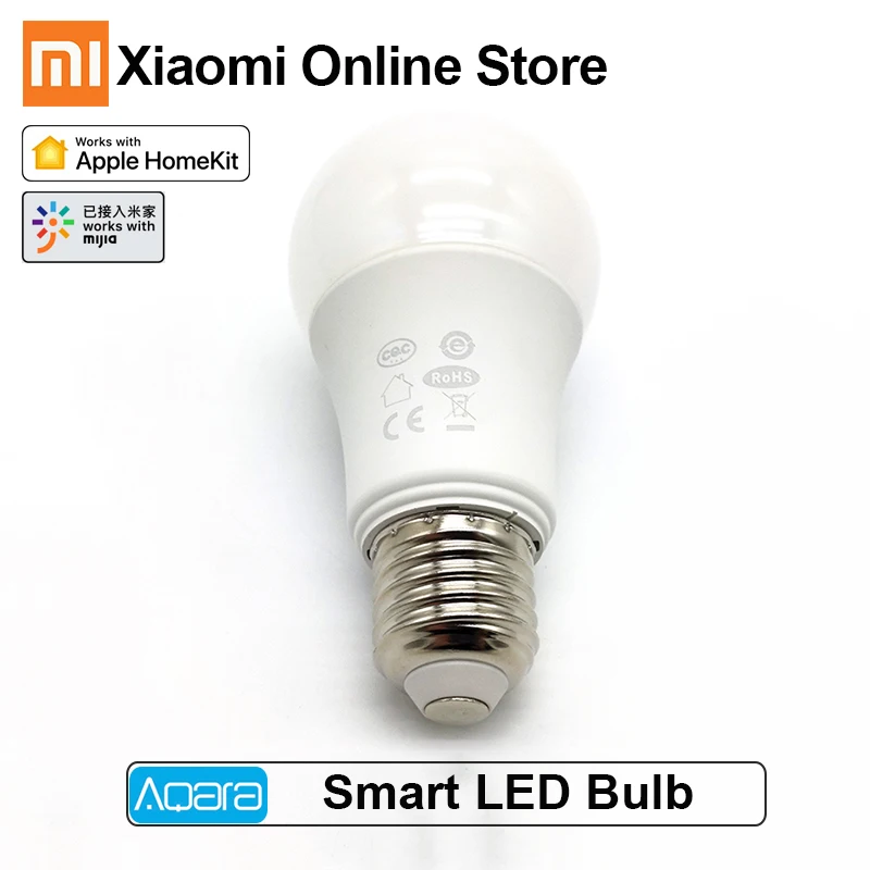 Xiaomi Aqara Smart LED Light 9W E27 2700K-6500K 806lm tunable white Bulb Light Lamp human body sensor homekit MIhome
Xiaomi Aqara Smart LED Light 9W E27 2700K-6500K 806lm tunable white Bulb Light Lamp human body sensor homekit MIhome