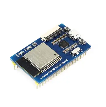 AiSpark Universal e-Paper Driver Board with WiFi / Bluetooth SoC ESP32 onboard, supports various Waveshare SPI e-Paper raw panel
AiSpark Universal e-Paper Driver Board with WiFi / Bluetooth SoC ESP32 onboard, supports various Waveshare SPI e-Paper raw panel