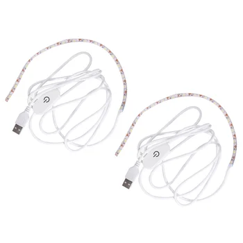2pcs LED Light Strip Practical Safe Useful Sticky Light Strip Sewing Machine Light Strip USB Powered LED Strip for Cupboard Ward
2pcs LED Light Strip Practical Safe Useful Sticky Light Strip Sewing Machine Light Strip USB Powered LED Strip for Cupboard Ward