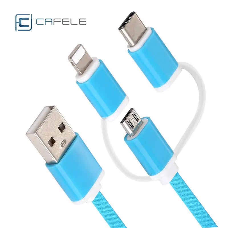 USB Cable Three-In-One Fast Charge 1Meter Data Line Is Suitable For Xiaomi Mi9 Mi8 Huawei Ipx Xs Oppo Vivo Charging Equipment
USB Cable Three-In-One Fast Charge 1Meter Data Line Is Suitable For Xiaomi Mi9 Mi8 Huawei Ipx Xs Oppo Vivo Charging Equipment