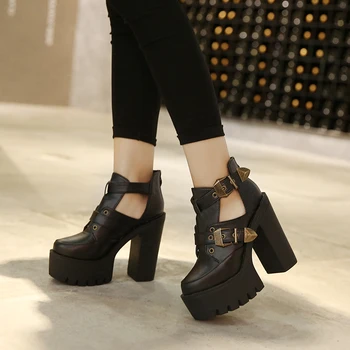 cowboy boots for women platform shoes autumn boots women 2020 Gothic Punk shoes Low Heels botines mujer Spring Shoes YMA948-1
cowboy boots for women platform shoes autumn boots women 2020 Gothic Punk shoes Low Heels botines mujer Spring Shoes YMA948-1