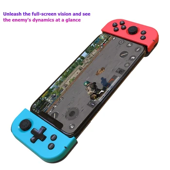 X6 Telescopic Bluetooth Game Controller Wireless Gamepad Trigger Joystick for PUBG Mobile IOS Android Phone PC TV Box Joypad
X6 Telescopic Bluetooth Game Controller Wireless Gamepad Trigger Joystick for PUBG Mobile IOS Android Phone PC TV Box Joypad
