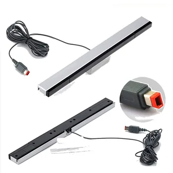 Wired Infrared IR Signal Ray Sensor Bar/Receiver For Nintendo Wii Remote Bar Receiver For Nintendo Wii Game Accessories
Wired Infrared IR Signal Ray Sensor Bar/Receiver For Nintendo Wii Remote Bar Receiver For Nintendo Wii Game Accessories