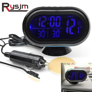 12V 24V Clocks 4 in 1 Time Date Dual Temperature Auto Digital Car Thermometer Voltage Meter Monitor Luminous Clock Freeze Alert
12V 24V Clocks 4 in 1 Time Date Dual Temperature Auto Digital Car Thermometer Voltage Meter Monitor Luminous Clock Freeze Alert