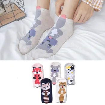 5 Pairs Cartoon Pure Cotton Printing Short Sock Women Lovely Animal Socks Casual Breathable Hosiery Dropshipping Wholesale WZ717 
5 Pairs Cartoon Pure Cotton Printing Short Sock Women Lovely Animal Socks Casual Breathable Hosiery Dropshipping Wholesale WZ717