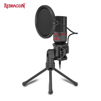 Microphones Redragon 77638 Game stream microphone for computer peripherals for computers Tabletop Computer Microphone
Microphones Redragon 77638 Game stream microphone for computer peripherals for computers Tabletop Computer Microphone