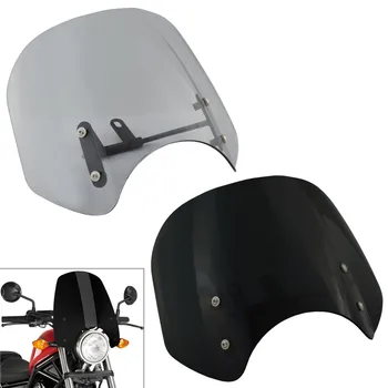 Front Windscreen Windshield Fly Screen Shield Wind Deflector with Bracket For HONDA Rebel CMX 300 500 CMX300 CMX500 2017-2020
Front Windscreen Windshield Fly Screen Shield Wind Deflector with Bracket For HONDA Rebel CMX 300 500 CMX300 CMX500 2017-2020