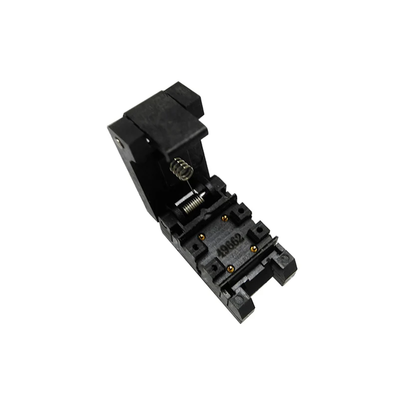 7050 crystal oscillator test socket 4pins with pin pitch 7.0*5.0mm burn in test socket clamshell adapter
7050 crystal oscillator test socket 4pins with pin pitch 7.0*5.0mm burn in test socket clamshell adapter