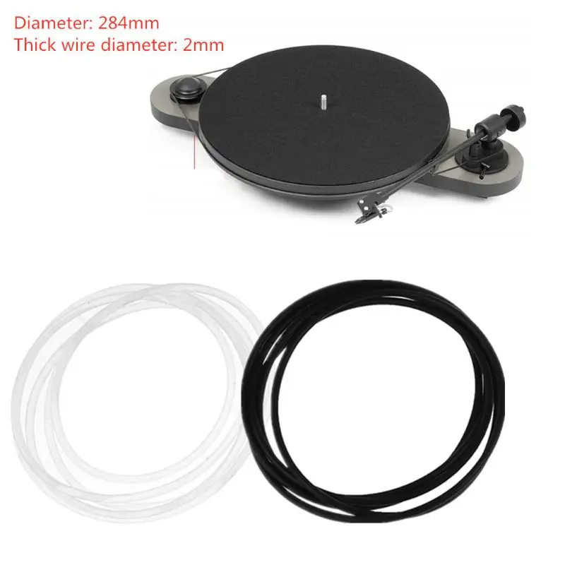 Diameter 284 Round Section Turntable Belt LP Vinyl Record Player Phonograph Accessories High Quality
Diameter 284 Round Section Turntable Belt LP Vinyl Record Player Phonograph Accessories High Quality