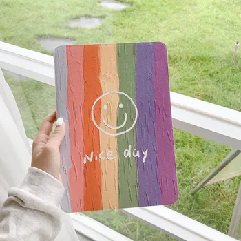 10.5 11 inch Smiling Face Nice Day Rainbow Soft Protective Case For iPad Air 1 2 3 Mini 4 5 Pro 2017 2018 2019 2020 Cover
10.5 11 inch Smiling Face Nice Day Rainbow Soft Protective Case For iPad Air 1 2 3 Mini 4 5 Pro 2017 2018 2019 2020 Cover