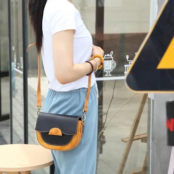 

2020 New zhi rou pi Handbags Original Handmade Vintage Shoulder Bag Header Level niu pi kuan Leather Handbag