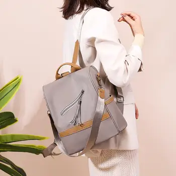 Durable Backpacks Portable Delicate Design Multifunction Women Backpacks Oxford Casual Travel Anti-theft Shoulder Schoolbag
Durable Backpacks Portable Delicate Design Multifunction Women Backpacks Oxford Casual Travel Anti-theft Shoulder Schoolbag
