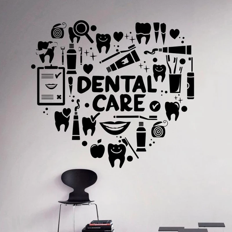 Dental Care Wall Decal Dentist Vinyl Sticker Wall Art Decor Home Interior Bathroom Design A13-041
Dental Care Wall Decal Dentist Vinyl Sticker Wall Art Decor Home Interior Bathroom Design A13-041