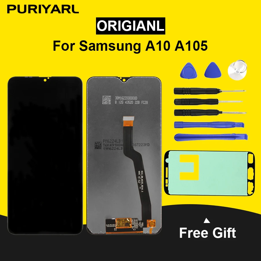 Original For Samsung Galaxy A10 A105 A105F SM-A105F LCD Display With Touch Screen Digitizer Without Frame Assembly Replacement
Original For Samsung Galaxy A10 A105 A105F SM-A105F LCD Display With Touch Screen Digitizer Without Frame Assembly Replacement
