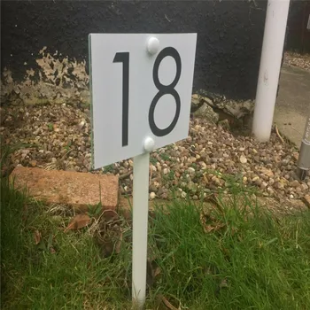 house number Personalised Sign Free Standing Affect Garden Path Lawn Grass Sign
house number Personalised Sign Free Standing Affect Garden Path Lawn Grass Sign