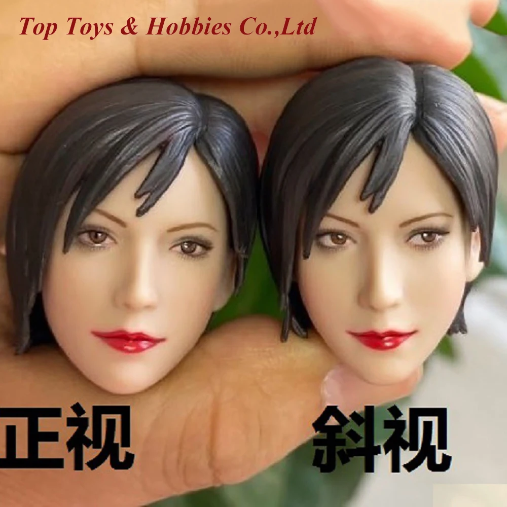 

1:6 Scale Female Head Sculpt Ada Wong head female head carving Model for 12 inches Woman Action Figure Body Accessory