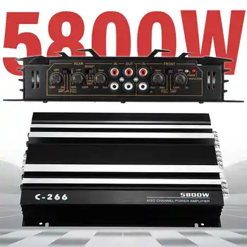 12V 5800W Car Amplifier Multichannel Powerful Car Audio Subwoofer Aluminum Alloy Vehicle Power Stereo Amp Car Sound Amplifiers
12V 5800W Car Amplifier Multichannel Powerful Car Audio Subwoofer Aluminum Alloy Vehicle Power Stereo Amp Car Sound Amplifiers