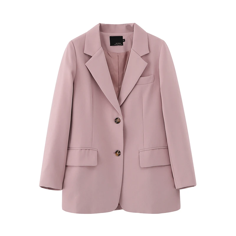 Women 2020 Spring Autumn Fashion Office Wear Pockets Blazers Coat Vintage Notched Collar Long Sleeve Female Outerwear Chic Tops
Women 2020 Spring Autumn Fashion Office Wear Pockets Blazers Coat Vintage Notched Collar Long Sleeve Female Outerwear Chic Tops